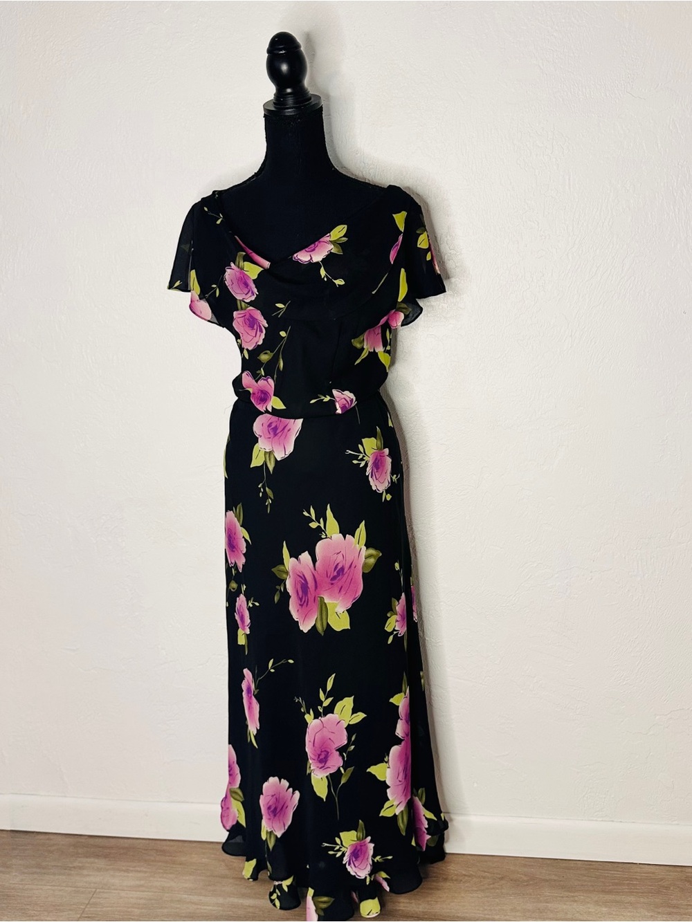 Vintage 90s studio 1 floral blouse and skirt set